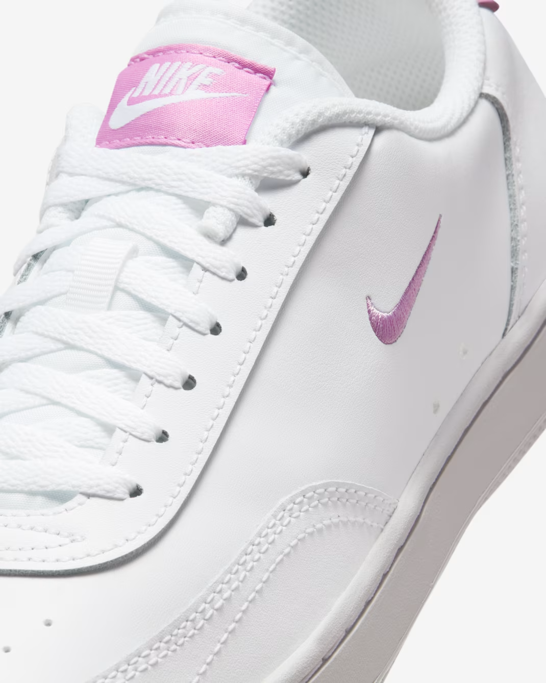 CJ1676-104 Nike Court Vintage White Beyond Pink (Women's)