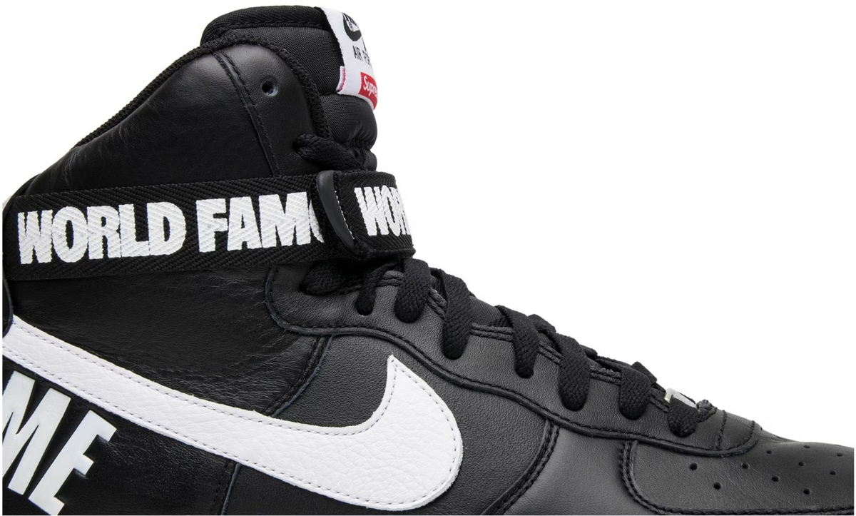 698696-010 Nike Air Force 1 High Supreme Special "Black/White" (Men's)