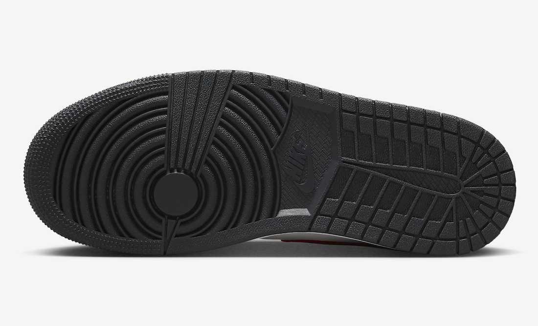BQ6472-160 Nike Air Jordan 1 Mid Black Toe (Women's)