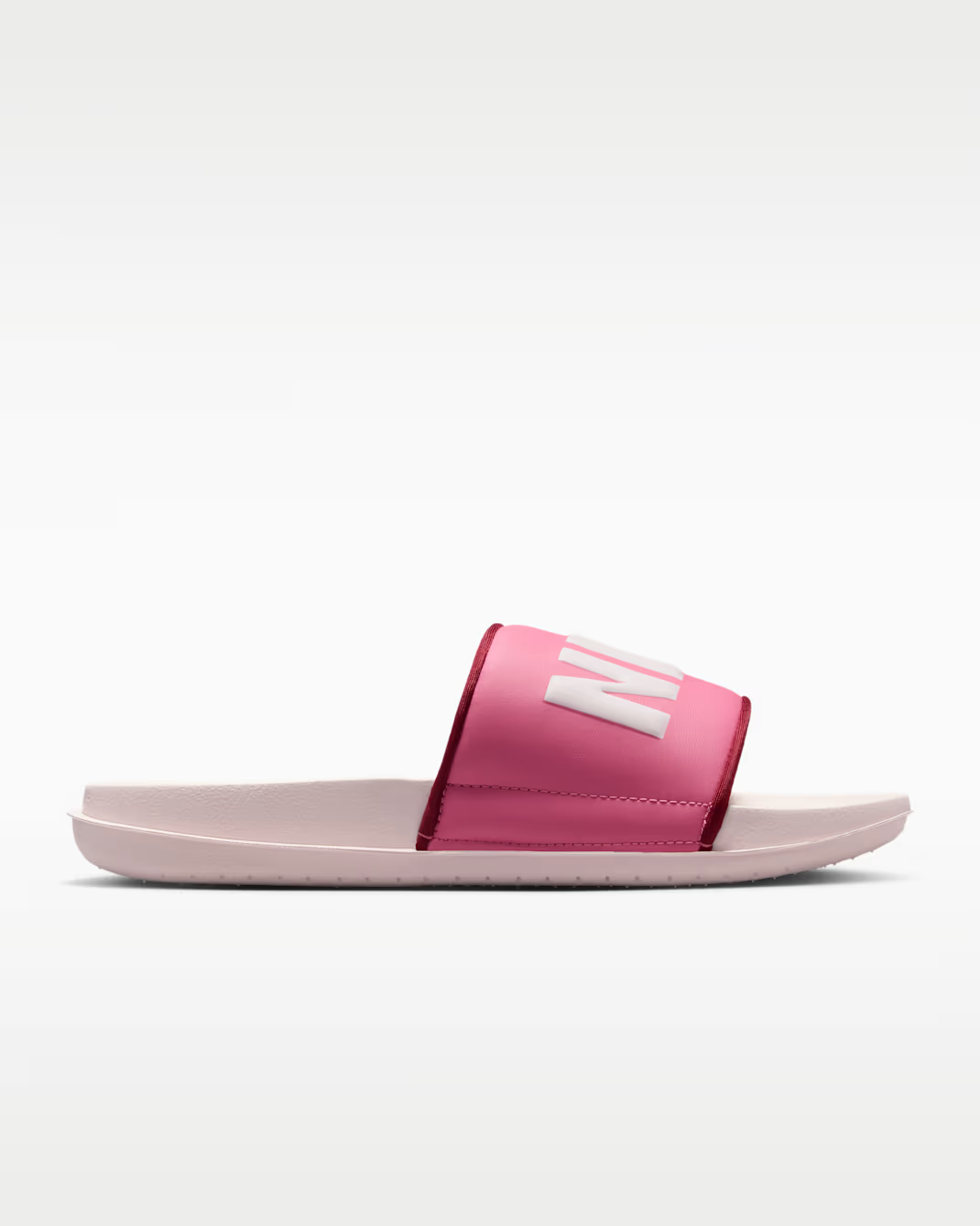 BQ4632-608 Nike Offcourt Slide Pecan Team Red Pearl Pink (Women's)
