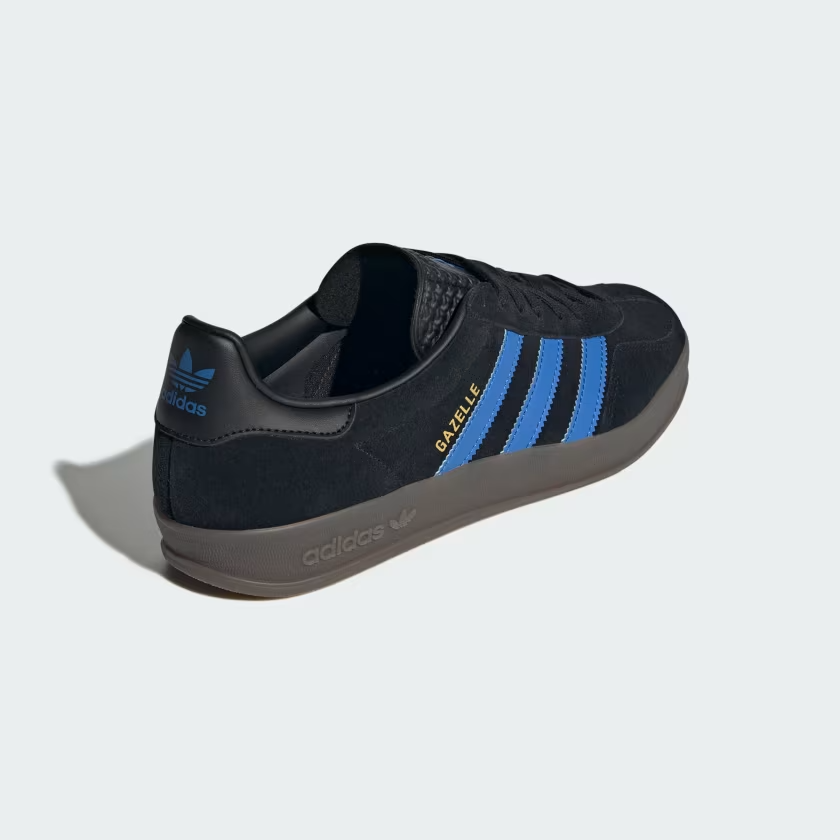 JQ2692 adidas Originals Gazelle Core Black Blue Gum (Men's)