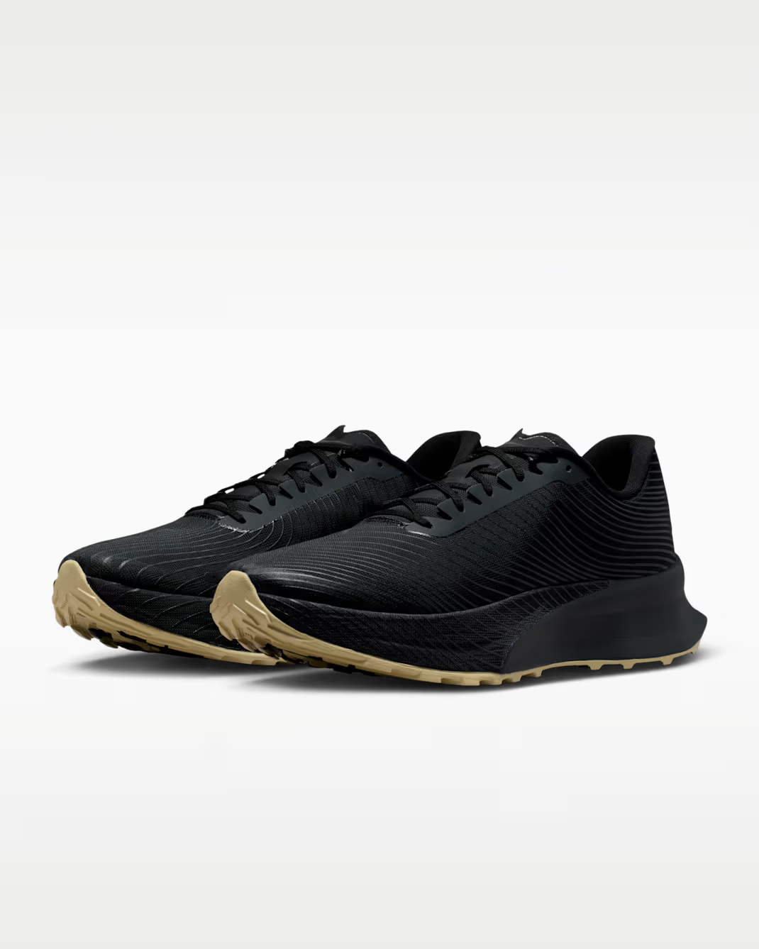 IR7317-001 Nike ACG Ultrafly Trail Black and Dark Smoke Grey (Men's)
