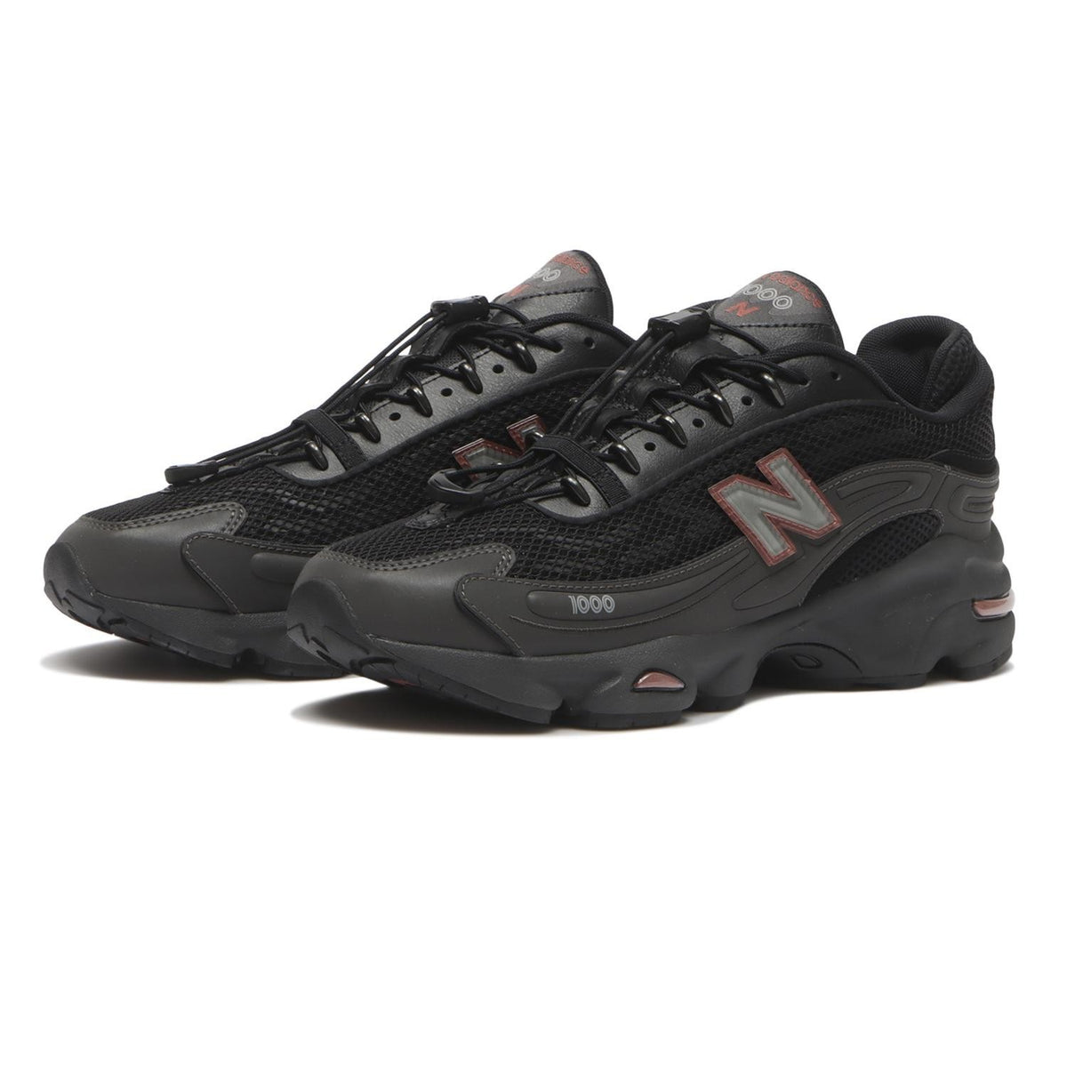 U100010A New Balance 1000 Black Red (Men's)