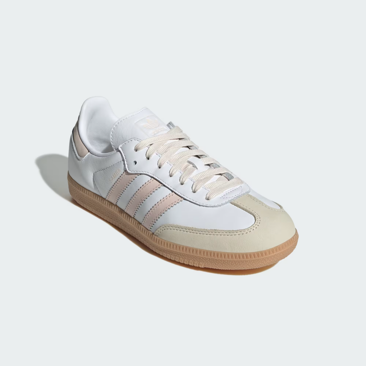 JS1351 adidas Samba OG Cloud White/Wonder Quartz/Gum (Women's)