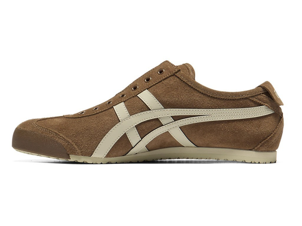 1183C157-202 Onitsuka Tiger Mexico 66 Slip-On "Brown Storm/Putty" (Men's)