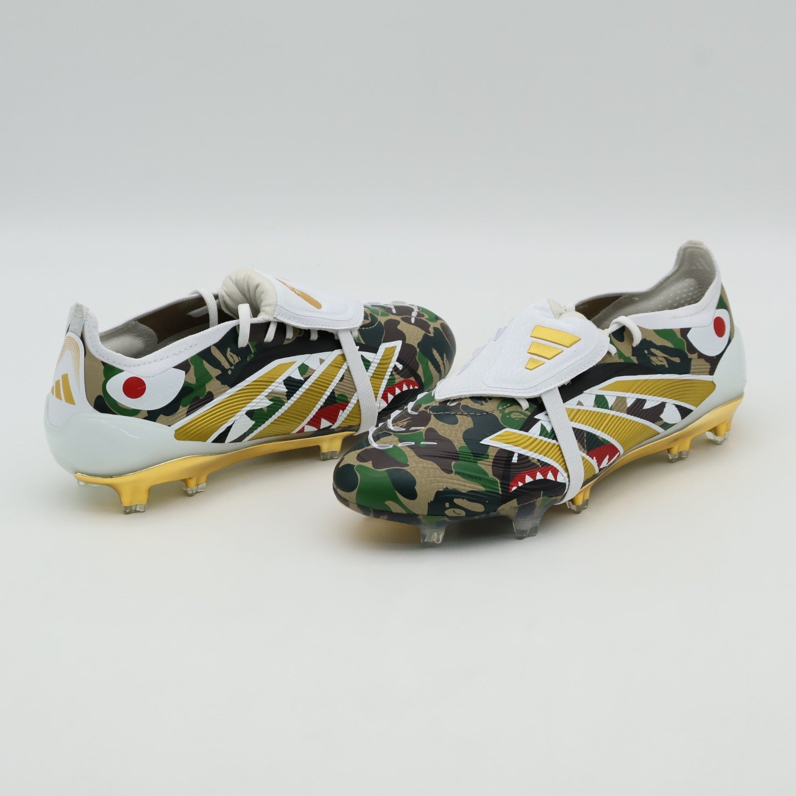 JS3104 A BATHING APE adidas Predator Elite FG Hemp Gold Metallic Cloud (Men's)