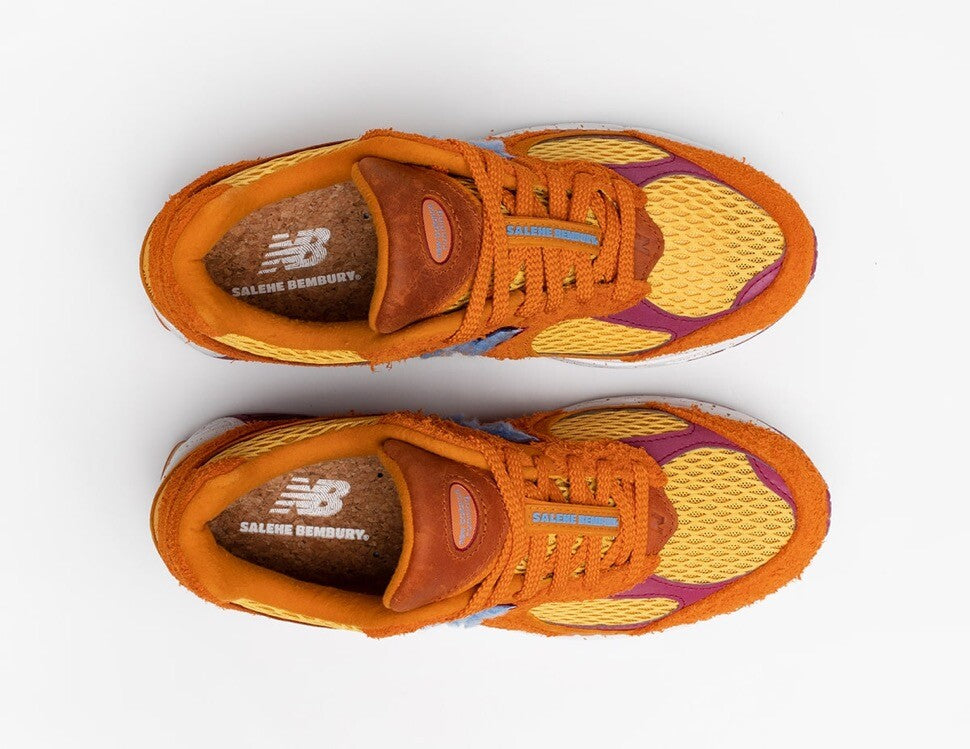ML2002R1 Salehe Bembury Ã New Balance 2002R Desert Gold Orange Red