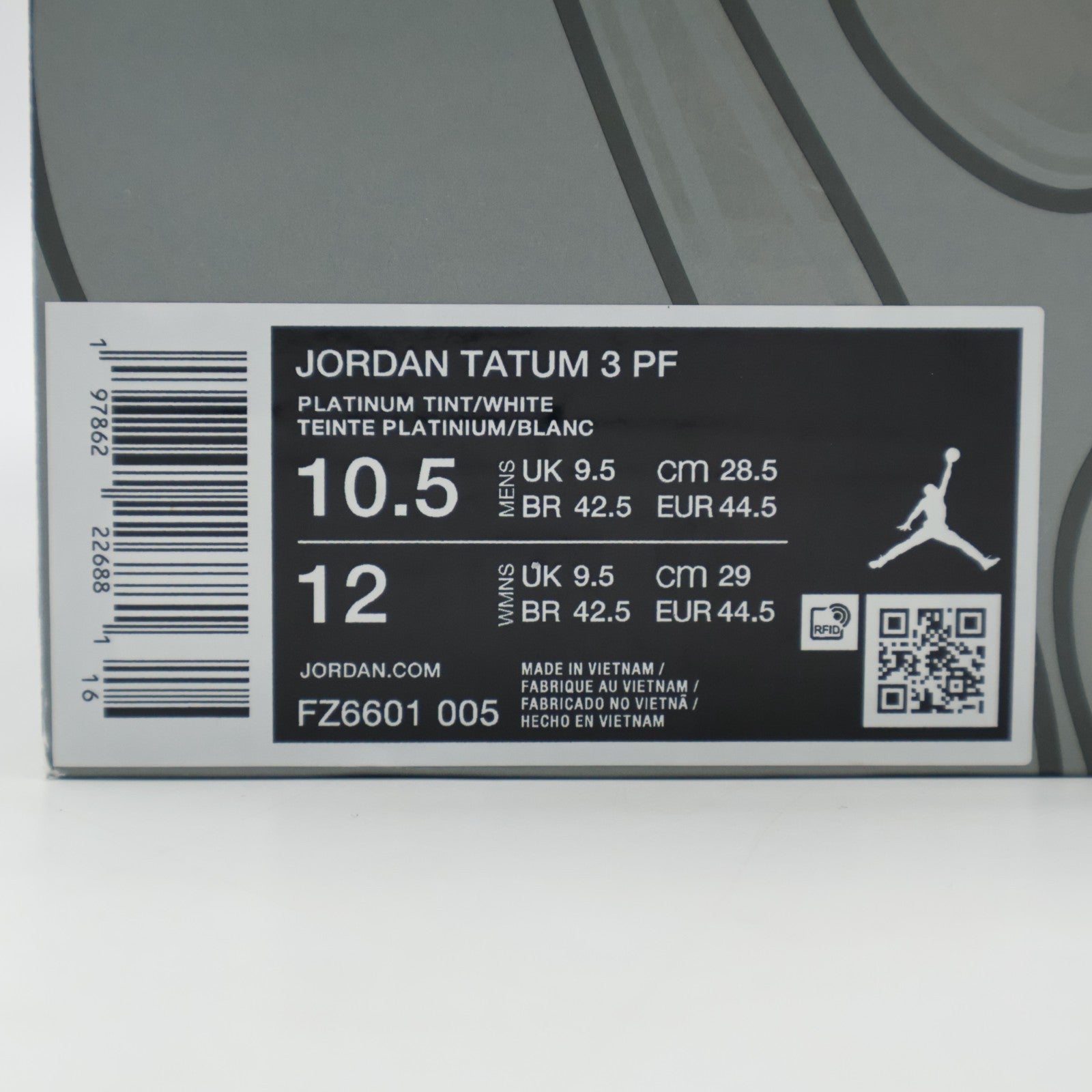 FZ6601-005 Nike Jordan Tatum 3 Gingham (Men's)