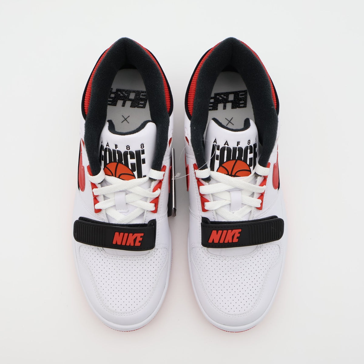 DZ6763-101 Billie Eilish Ã Nike Air Alpha Force 88 Fire Red and White