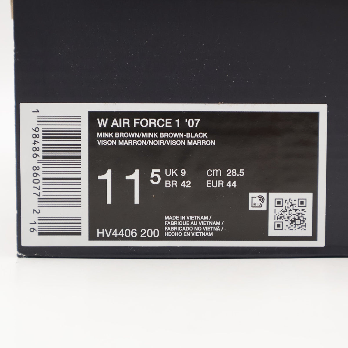 HV4406-200 Nike Air Force 1 Low Mink Brown (Women's)