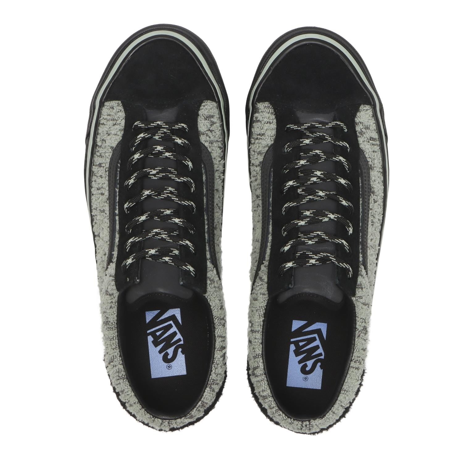 VN000EK7GP3 Vans Premium Old Skool 36 Jacquard Knit Black Gray Olivel (Men's)