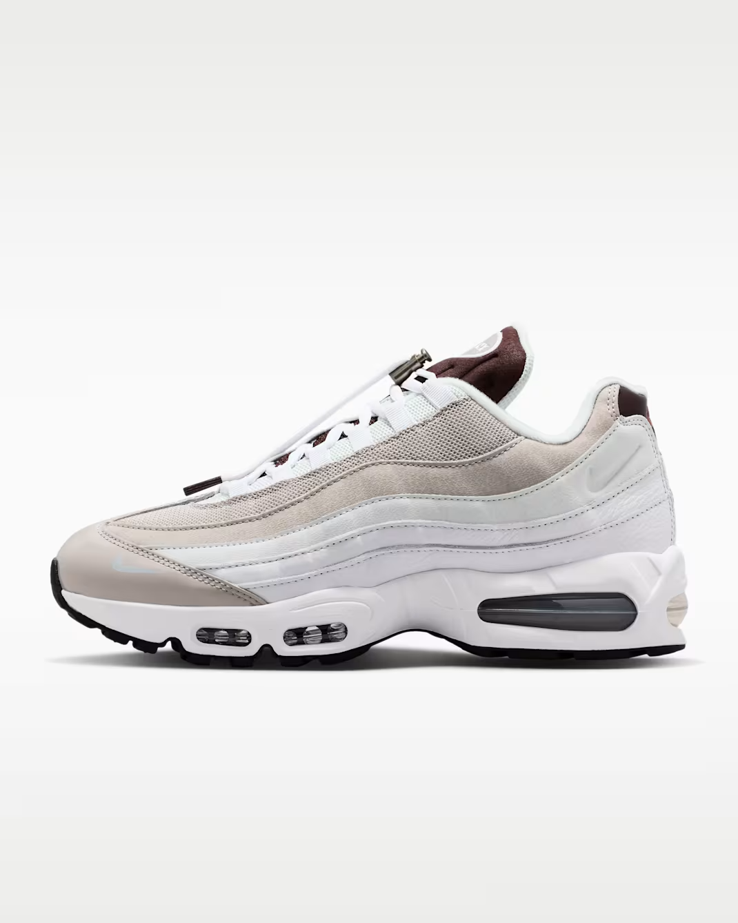 IW1241-100 Nike Air Max 95 Big Bubble SE "White/Metallic Silver" (Men's)