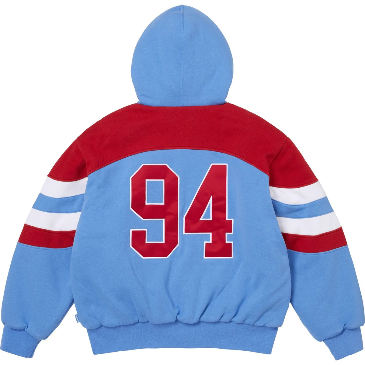 Supreme Filled Zip Up Hooded Sweatshirt Light Blue