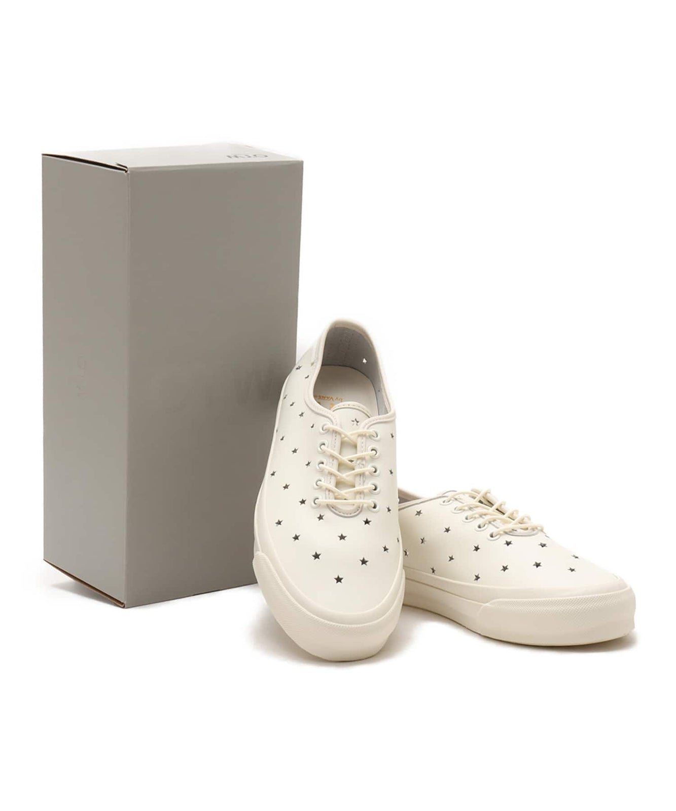 VN000DCPFAQ OTW by Vans Authentic One Piece Vibram Leather Star Egret (Men's)