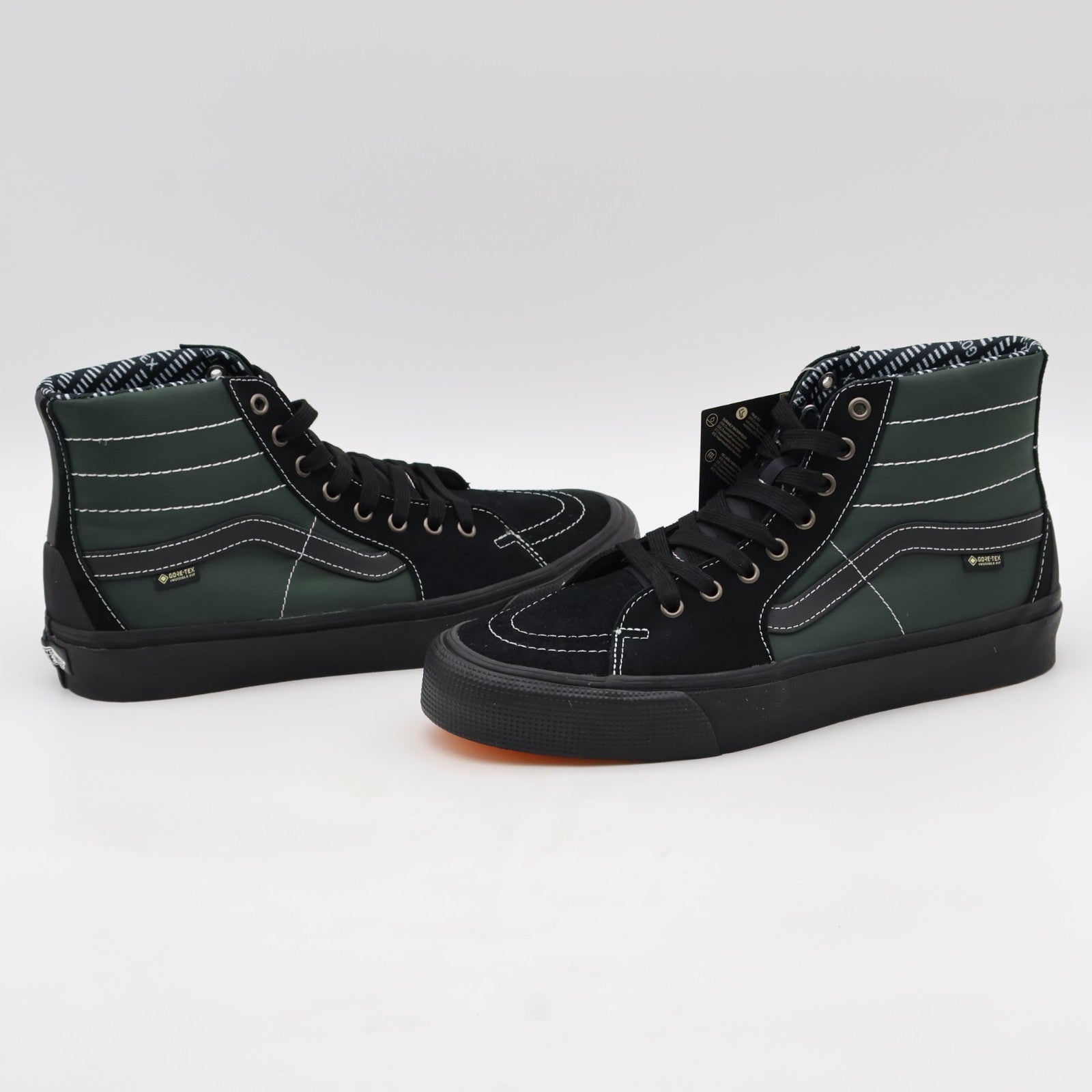 VN000DCBYJ7 Vans Sk8-Hi GORE-TEX Outdoor Black Green (Men's)