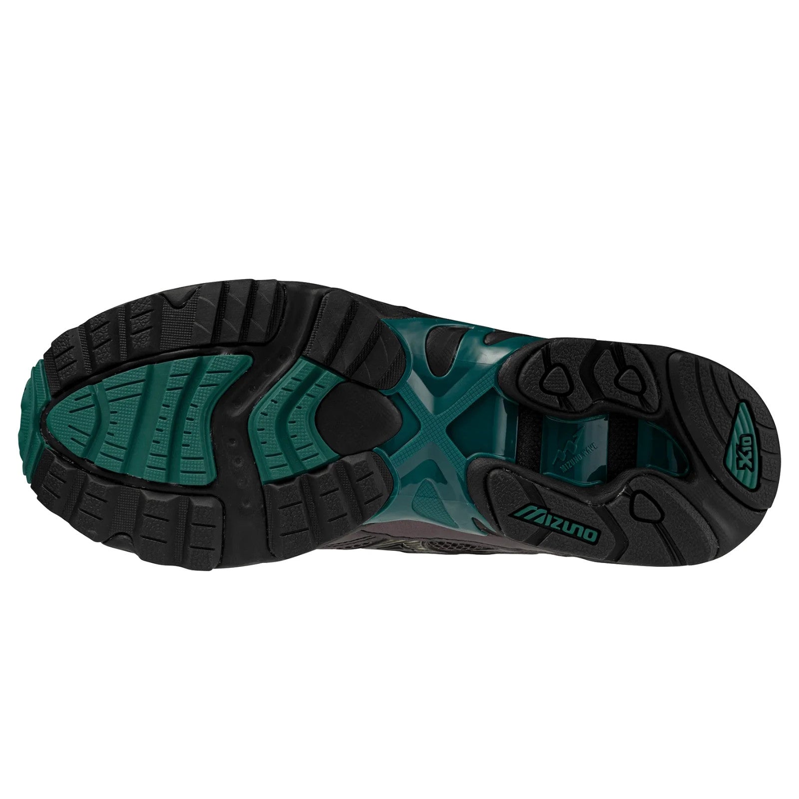 D1GA260B01 Mizuno Wave MG4 LS "Dark Grey/Green" (Men's)