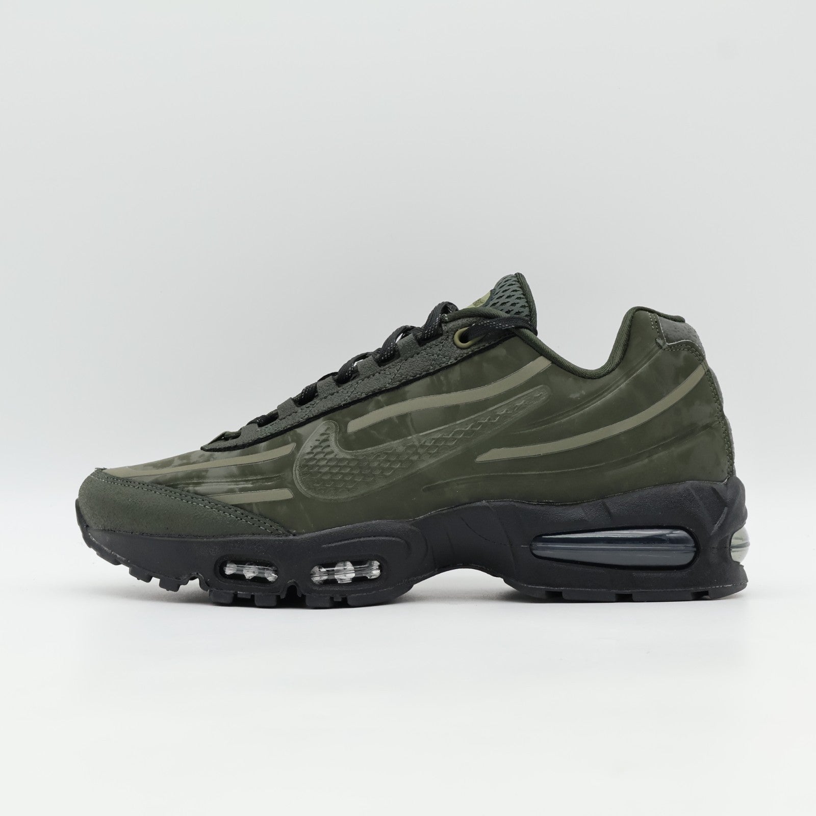 HQ0263-300 Worksout Nike Air Max 95 Big Bubble Uniform Medium Olive (Men's)