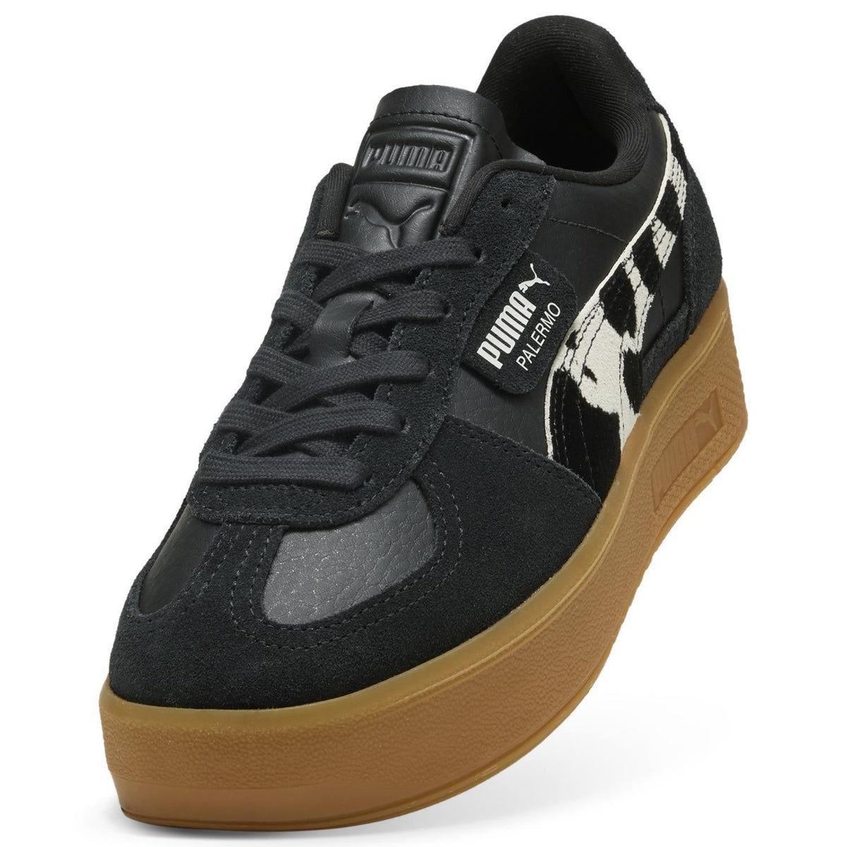 403345-02 Puma Palermo Elevata Wild Instinct PUMA Black Gum (Women's)