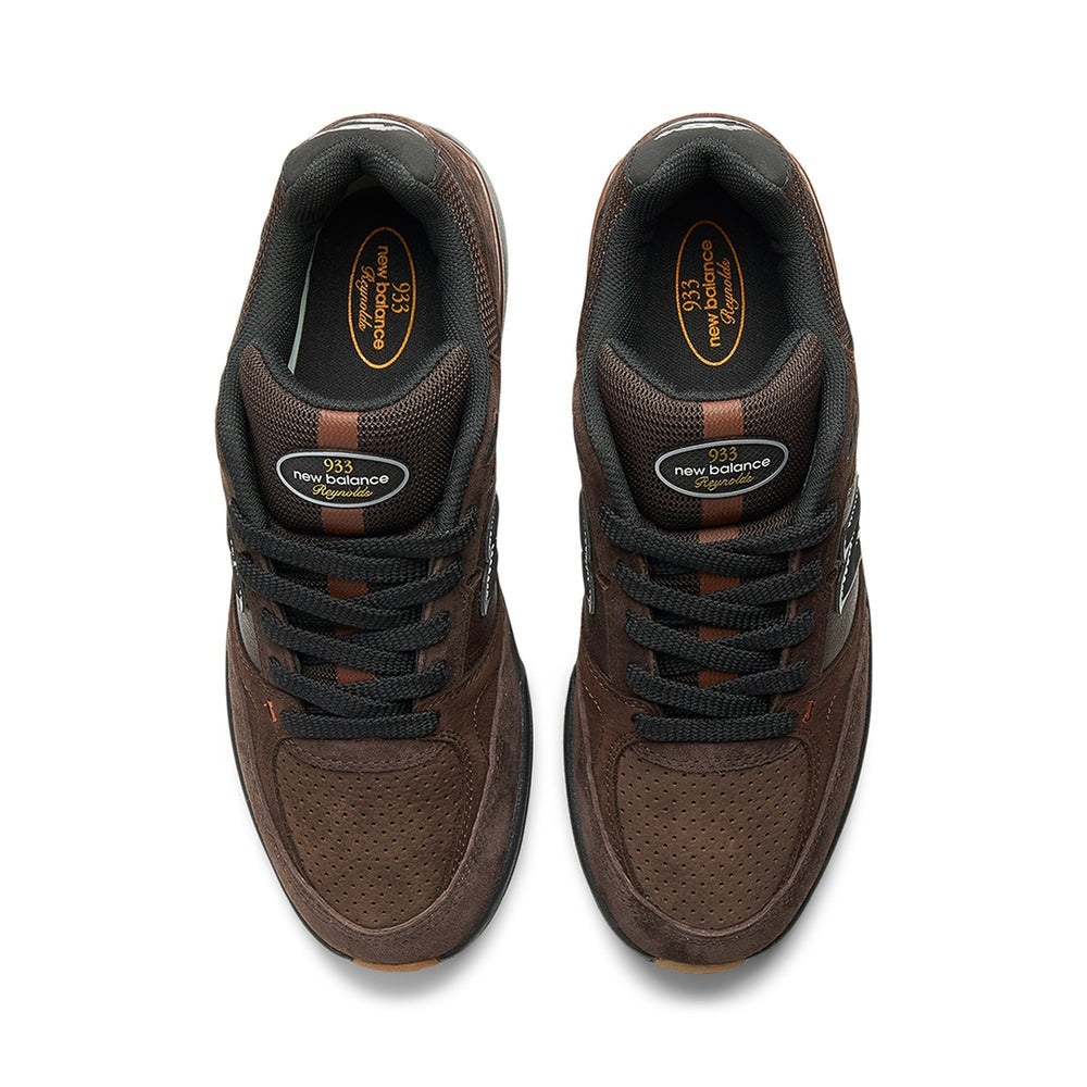 NM933BAR Andrew Reynolds New Balance NB Numeric 933 Brown Black(Men's)