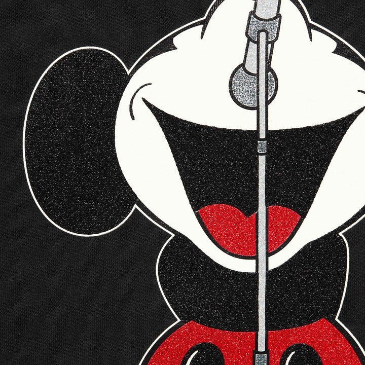Supreme Number (N)ine Mickey Mouse Raglan L/S Top Black