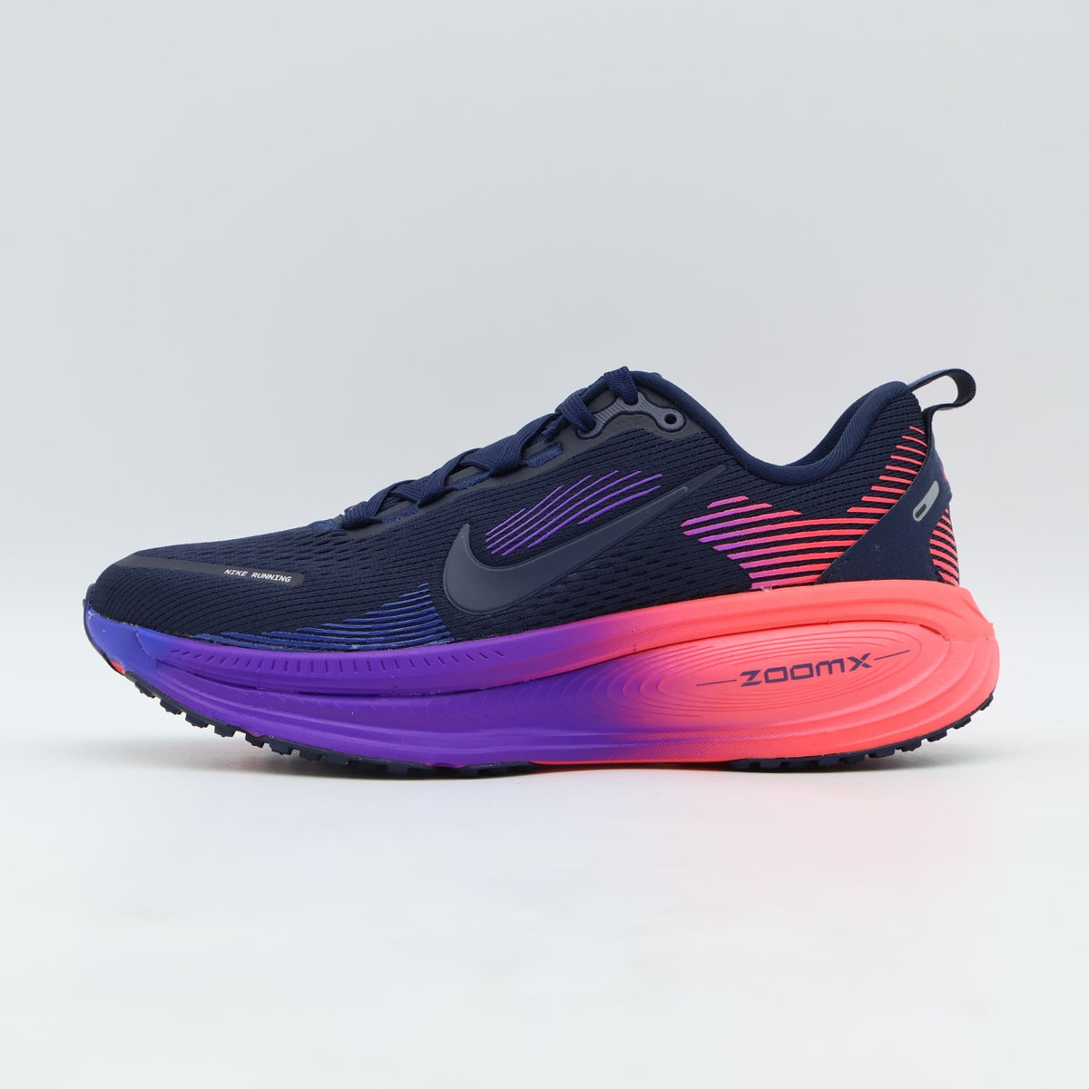 IR0784-451 Nike Vomero 18 Obsidian Purple Dynasty Flash Crimson (Women's)
