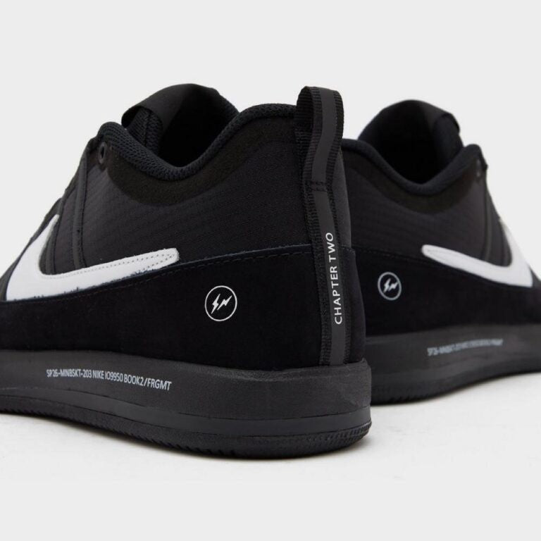 IO9950-900 fragment design Nike Book 2 Black White (IO9985-900) (Men's)