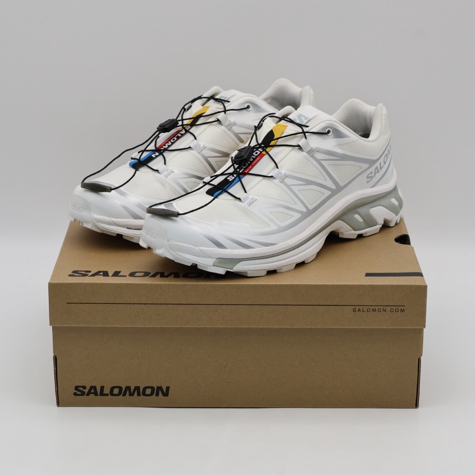 L47581100 Salomon XT-6 GORE-TEX White Silver (Men's)