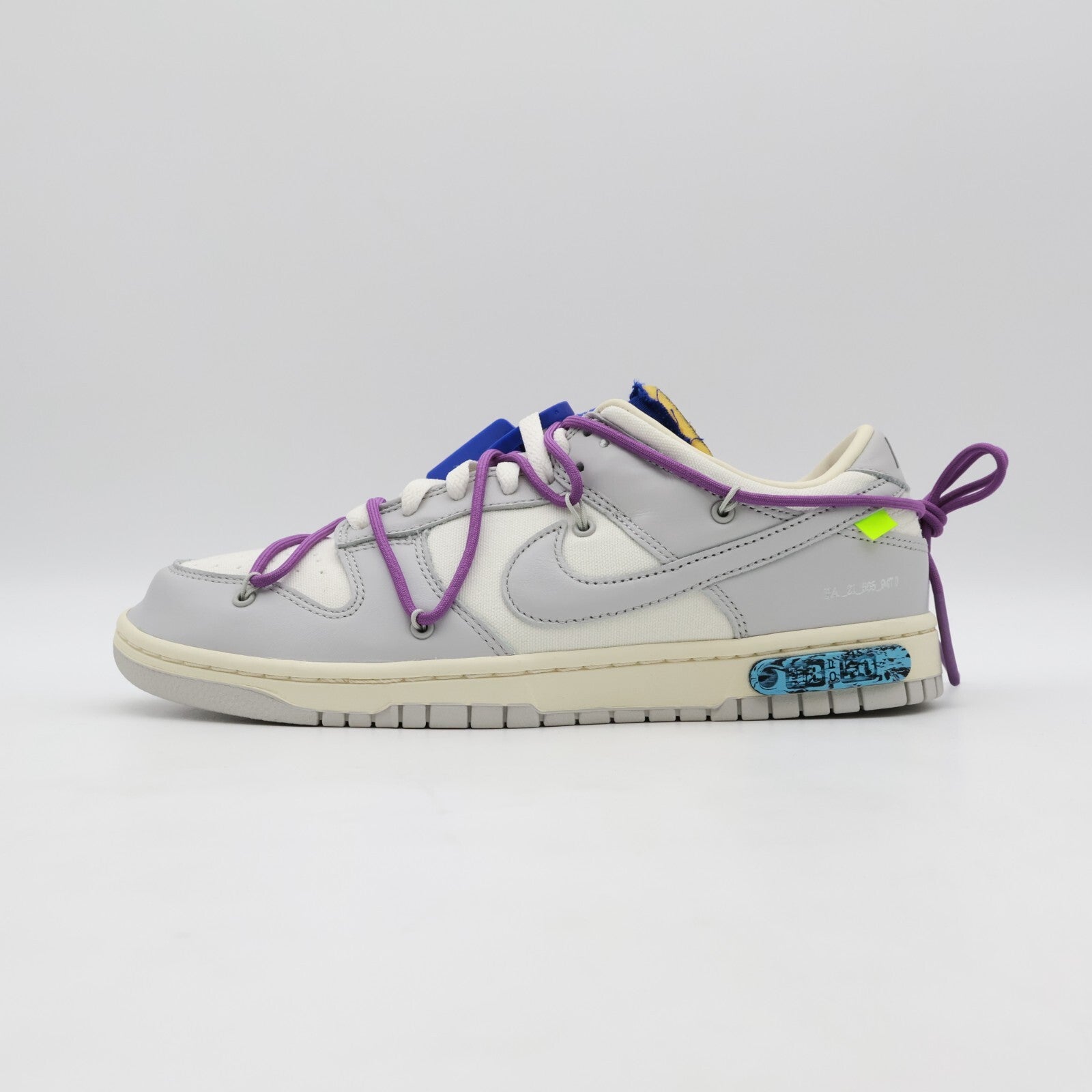 DM1602-107 Off-White Nike Dunk Low Sail Neutral Gray Lot 48 of 50 (Men's)