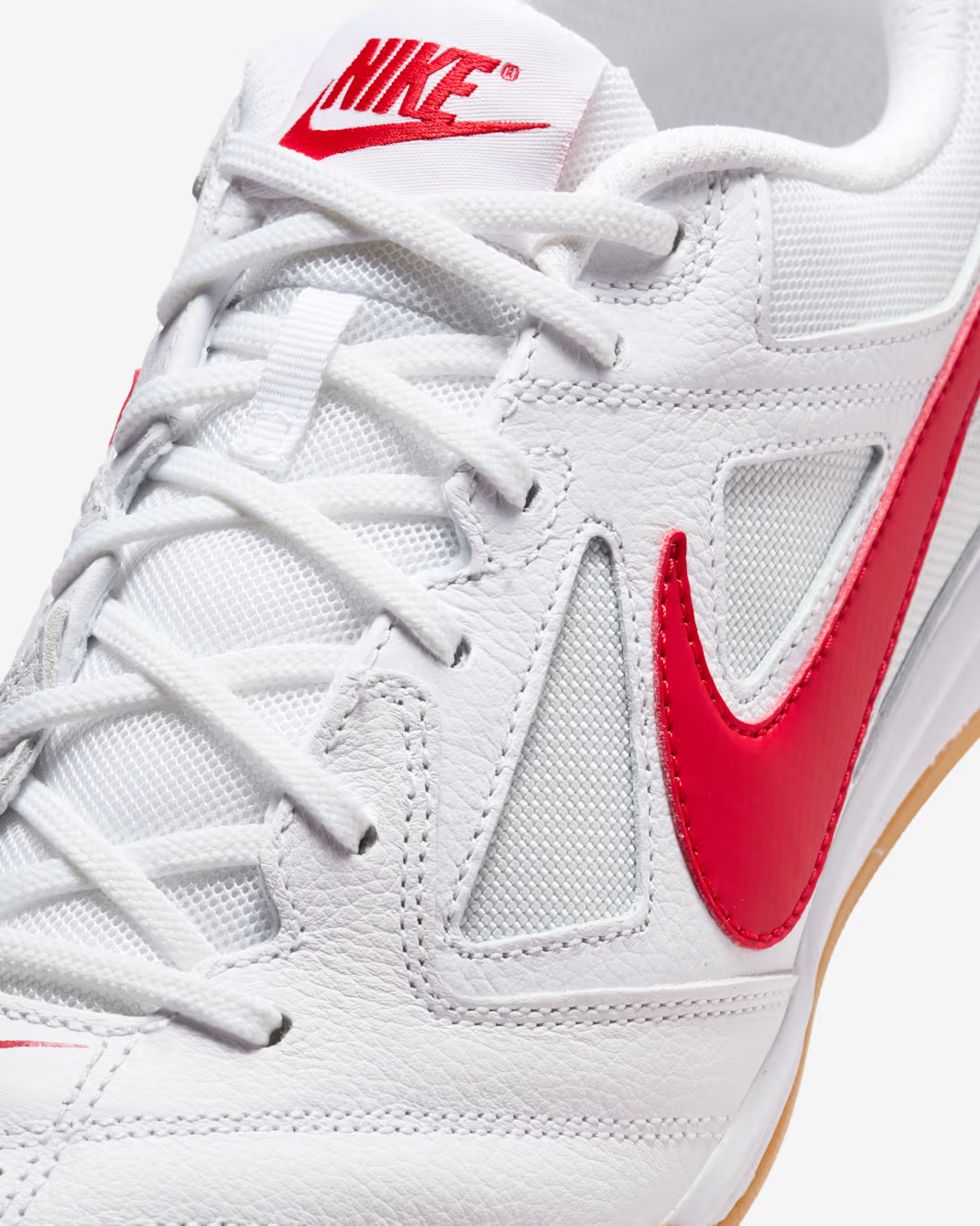 HQ6019-102 Nike Gato White Gum Yellow Photon Dust University Red (Men's)