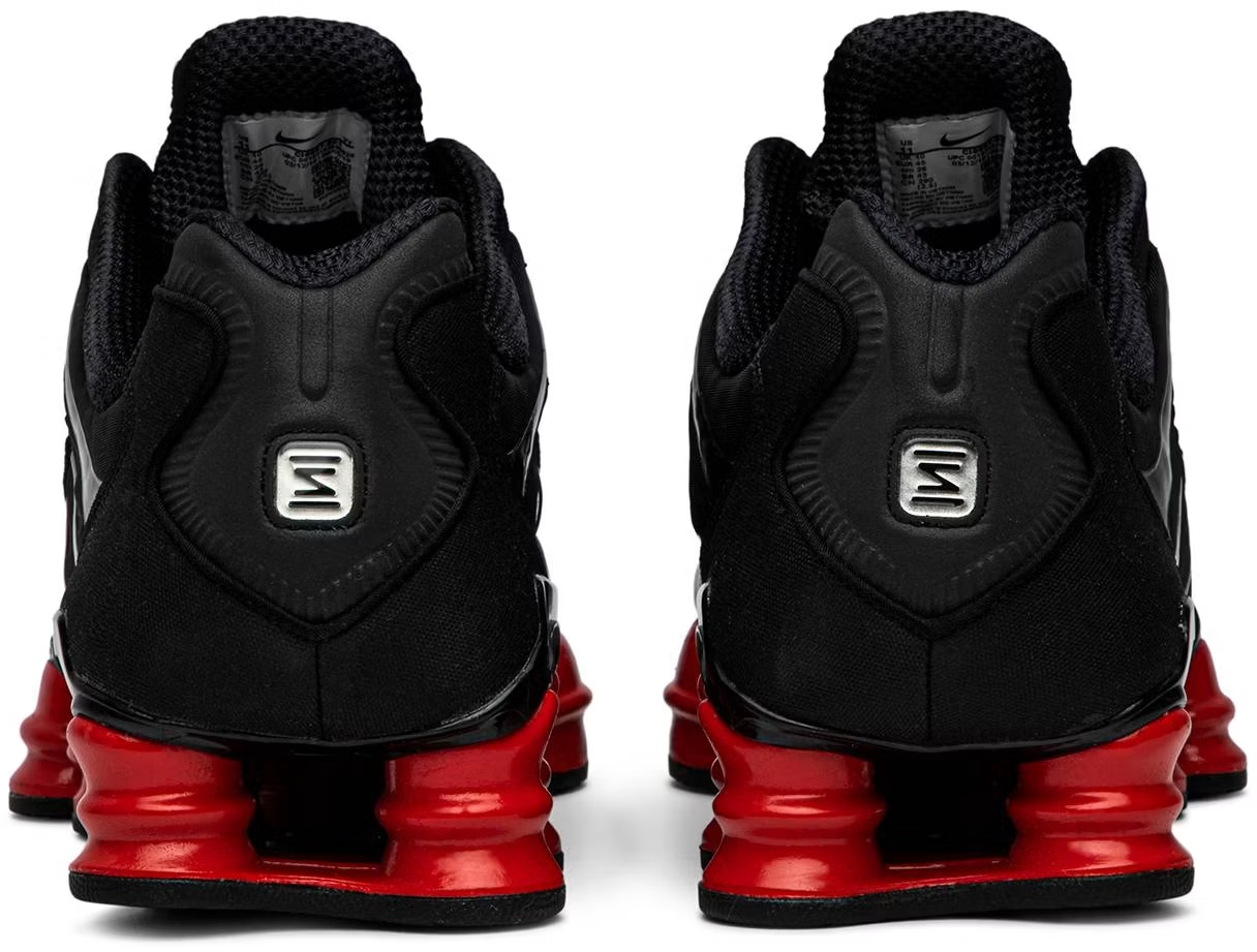 CI0987-001 SKEPTA Ã NIKE SHOXTL BLACK/UNIVERCITYRED (Men's)