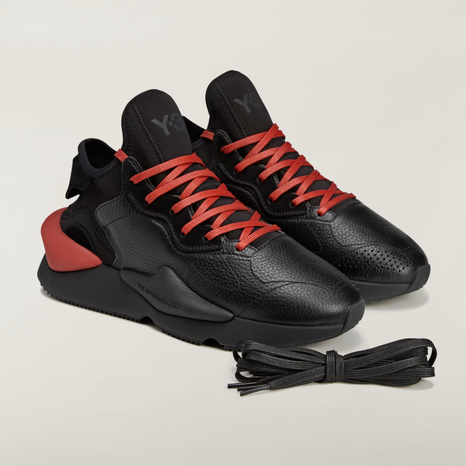 JR4199 adidas Y-3 Kaiwa Black Black Tribe Orange (Men's)