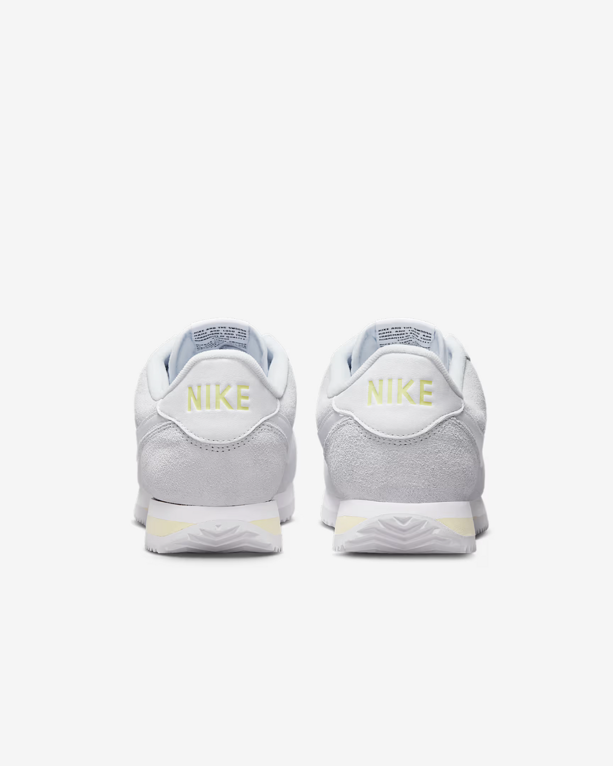 IB1857-001 Nike Cortez Football Grey Alabaster Black White (Women's)