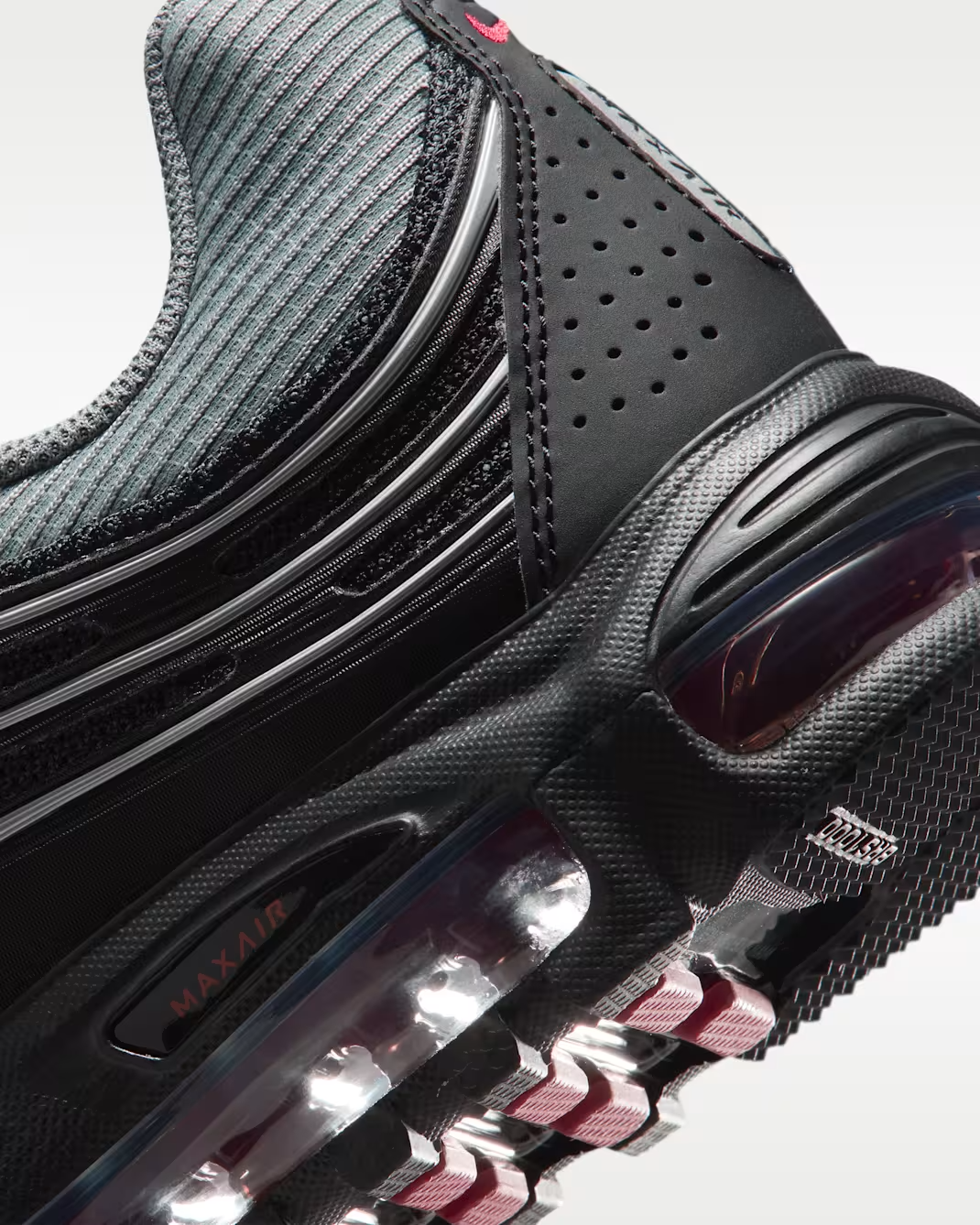 IO3037-003 Nike Air Max TL 2.5 Smoke Grey/Black/Dark Smoke Grey/Tough Red(Men's)