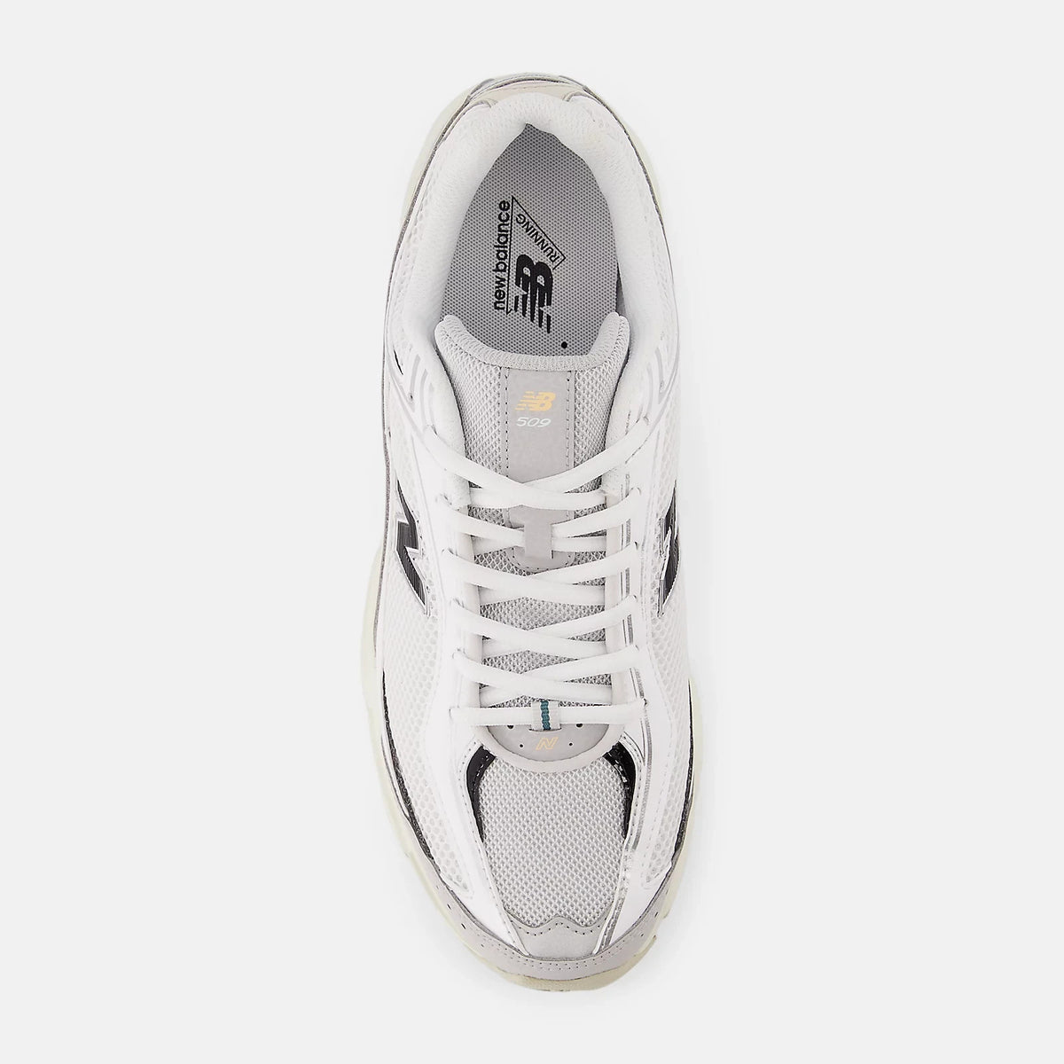 U509CA New Balance 509 White Black (Men's)