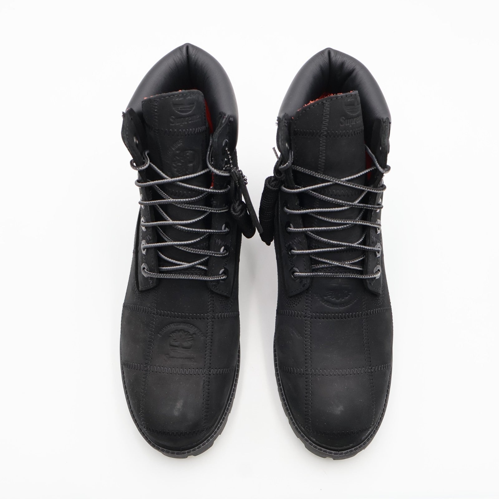 TB0A5TBZW05 Supreme Timberland Patchwork 6 Inch Premium Boot Black (Men's)