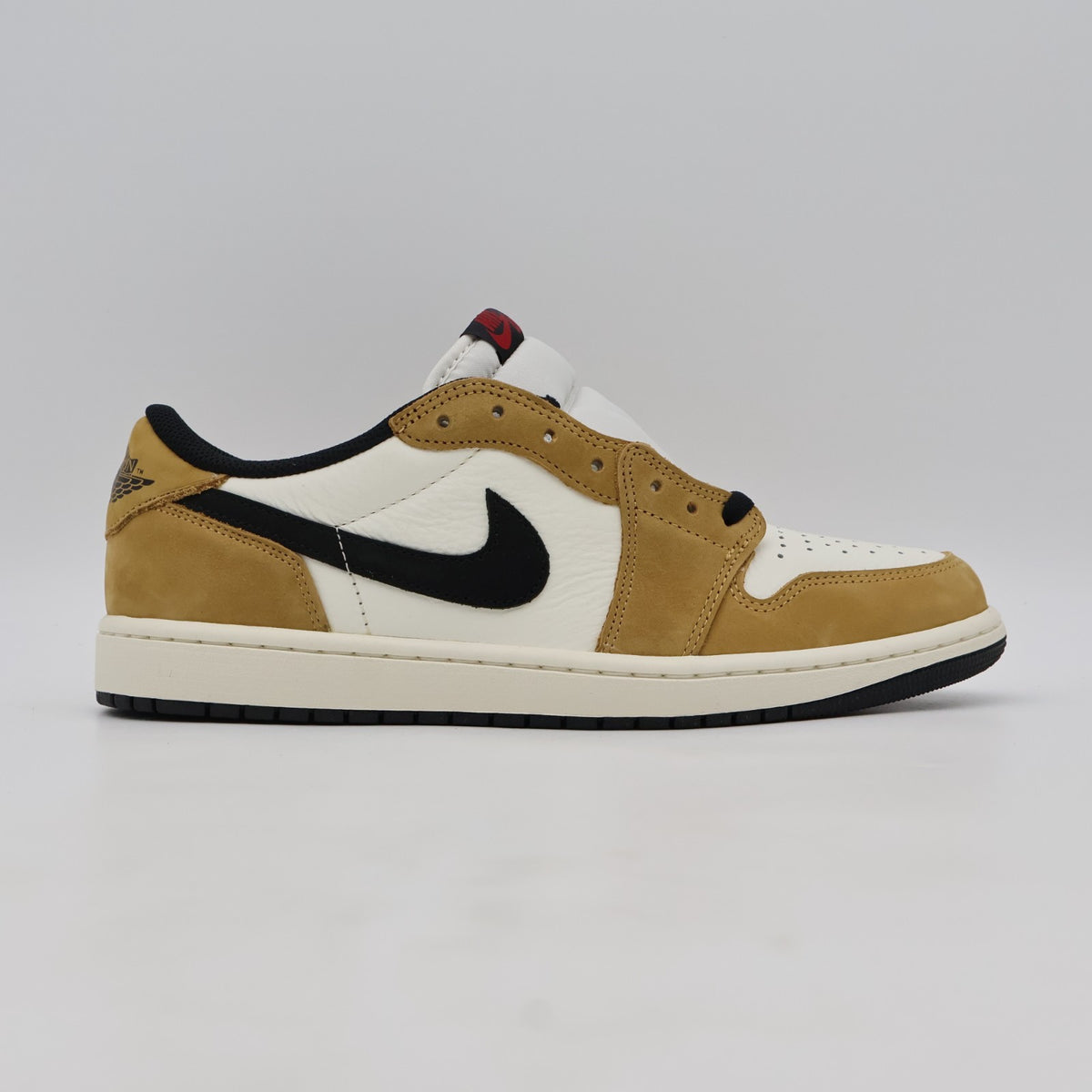 CZ0790-107 Nike Air Jordan 1 Low OG Rookie of the Year Sail and Golden (Men's)