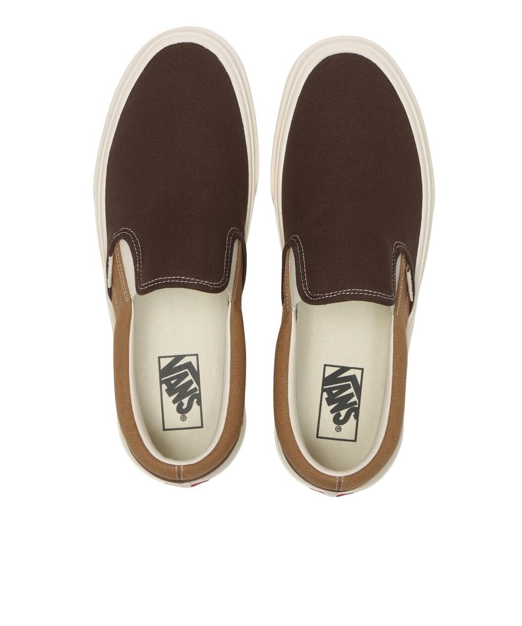 672836-0006 Vans Slip-On Lite "Brown/Ecru" (V98 LITE) (Men's)
