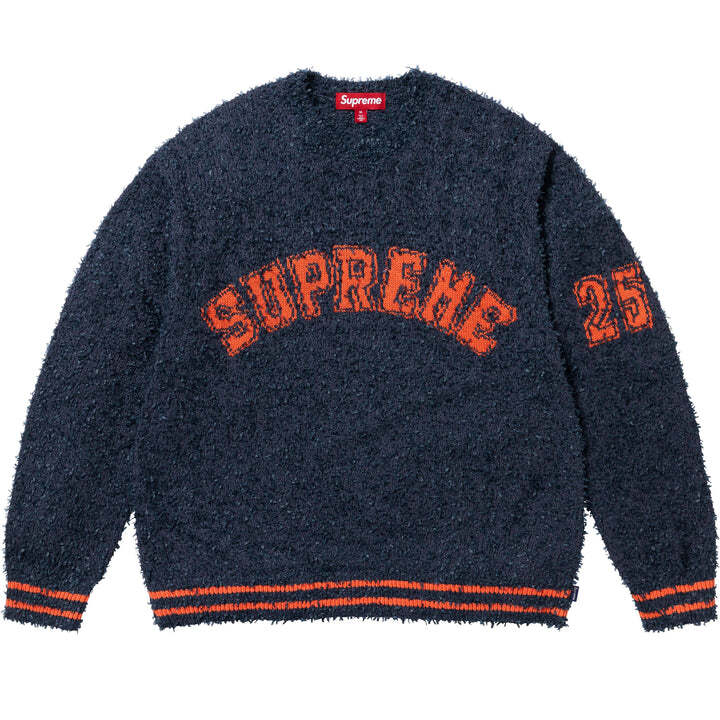 Supreme Textured Arc Sweater Navy
