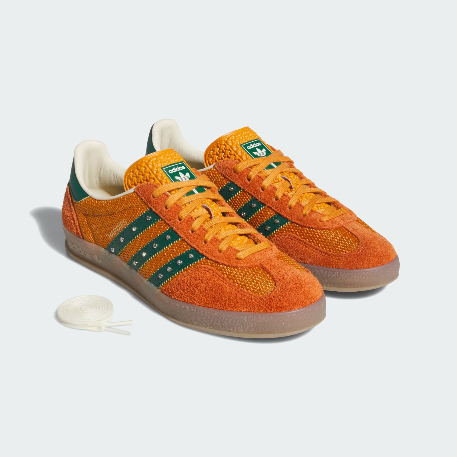 KI7011 Hardies adidas Gazelle Rust Orange Green (Men's)