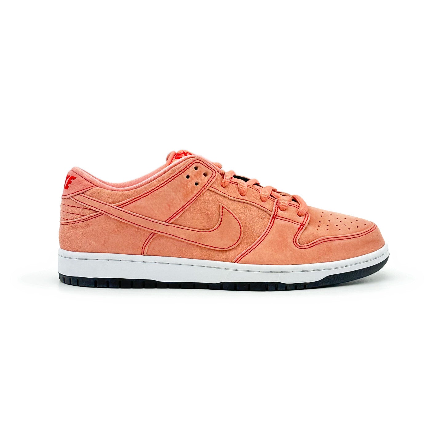 CV1655-600 Nike SB Dunk Low Pink Pig Atomic University Red White Beige