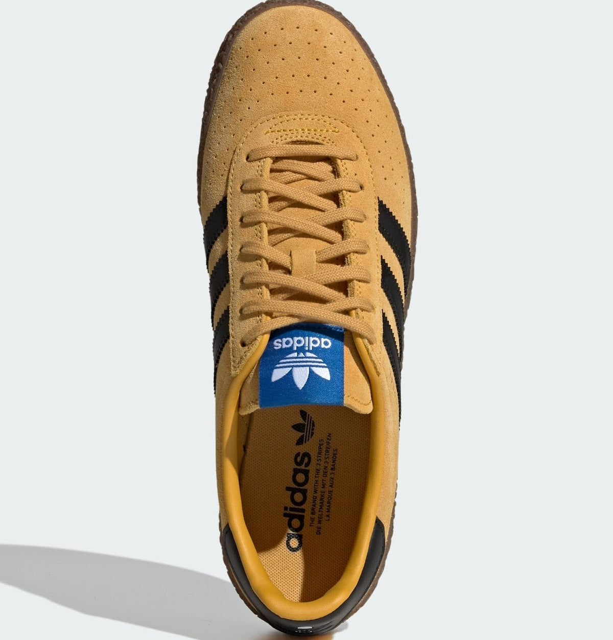 JS1332 adidas Originals Montreal RM Crew Yellow Core Black Gum (Men's)