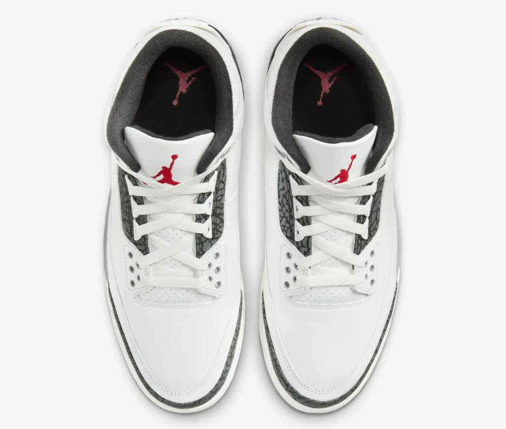 DM0967-106 Nike GS Air Jordan 3 Retro Cement Grey