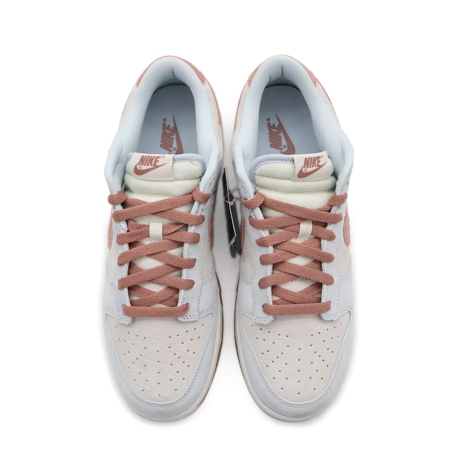 DH7577-001 Nike Dunk Low Retro Fossil Rose Pink Smoke Blue Brown Beige (Men's)