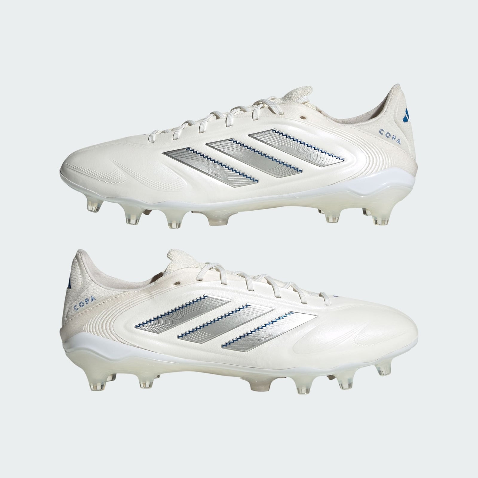 ID9040 adidas Copa Pure 3 Elite FG Cloud White Silver Metallic Bright (Men's)