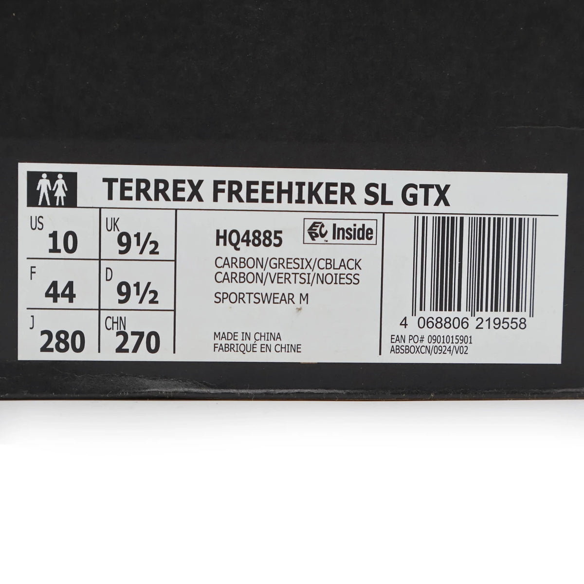 HQ4885 adidas Terrex Freehiker SL GORE-TEX Hiking Carbon Grey Six Core (Men's)