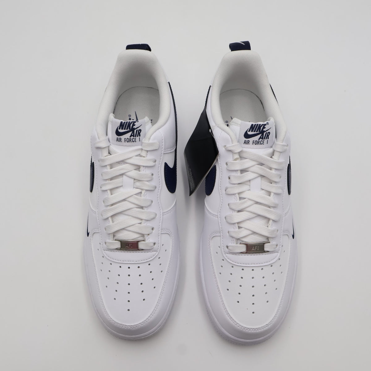 IR5599-100 Nike Air Force 1 '07 White Midnight Navy (Men's)
