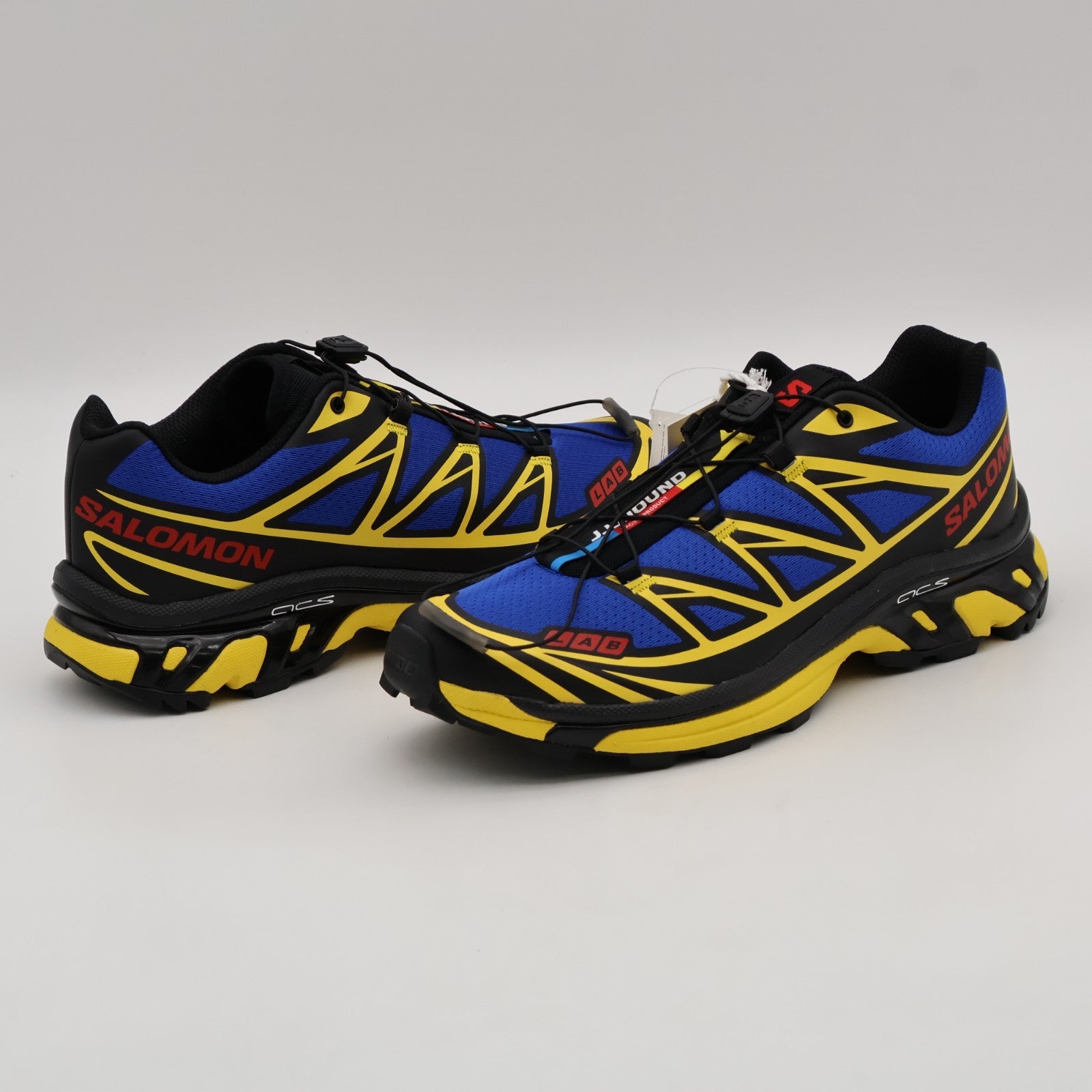 L49130400 JJJJound Salomon XT-6 Nautical Blue Lemon Black (Men's)