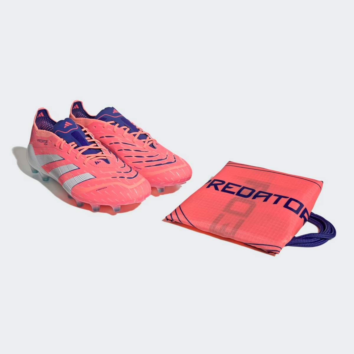 JS4323 adidas Predator Elite AG Signal Coral/Cloud White/Beam Orange (Men's)