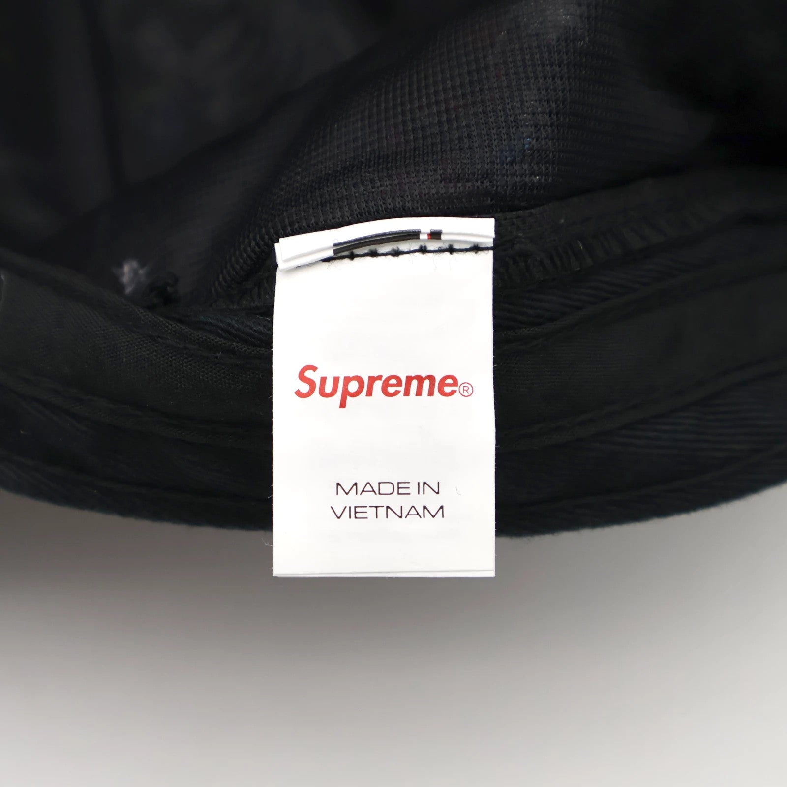 Supreme AOI Embroidered Camp Cap Black