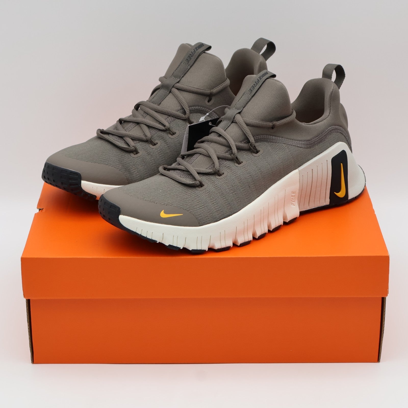 FJ7127-201 Nike Free Metcon 6 Cave Stone Light Bone Sail Sundial (Men's)